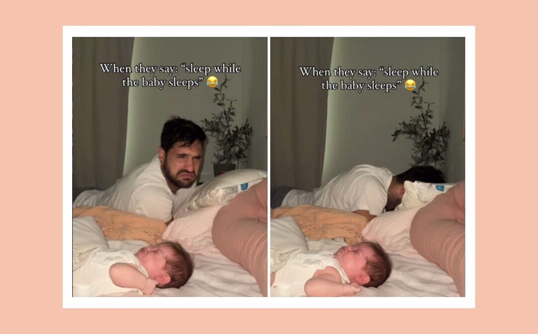 Viral video shows why sleep when the baby sleeps is a hilarious myth