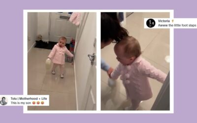 ‘She carried what?!’ 16-month-old toddler surprises parents with adorable strength