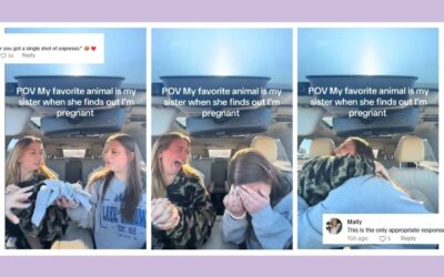 After infertility, twin’s tearful pregnancy reaction sparks viral joy