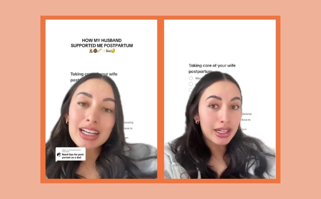 Husband’s postpartum support checklist goes viral—but why isn’t this the norm?