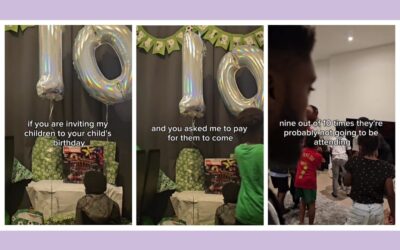 “I’m not paying to attend a kid’s party”—mom’s viral take has parents fired up