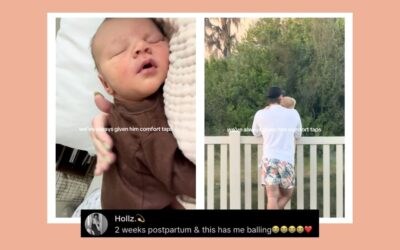 This baby’s comfort taps might be the most powerful thing you see today