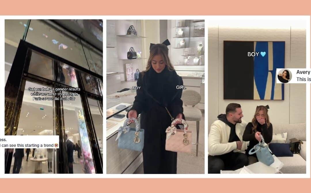 This gender reveal costs more than a mortgage—inside the viral designer bag trend