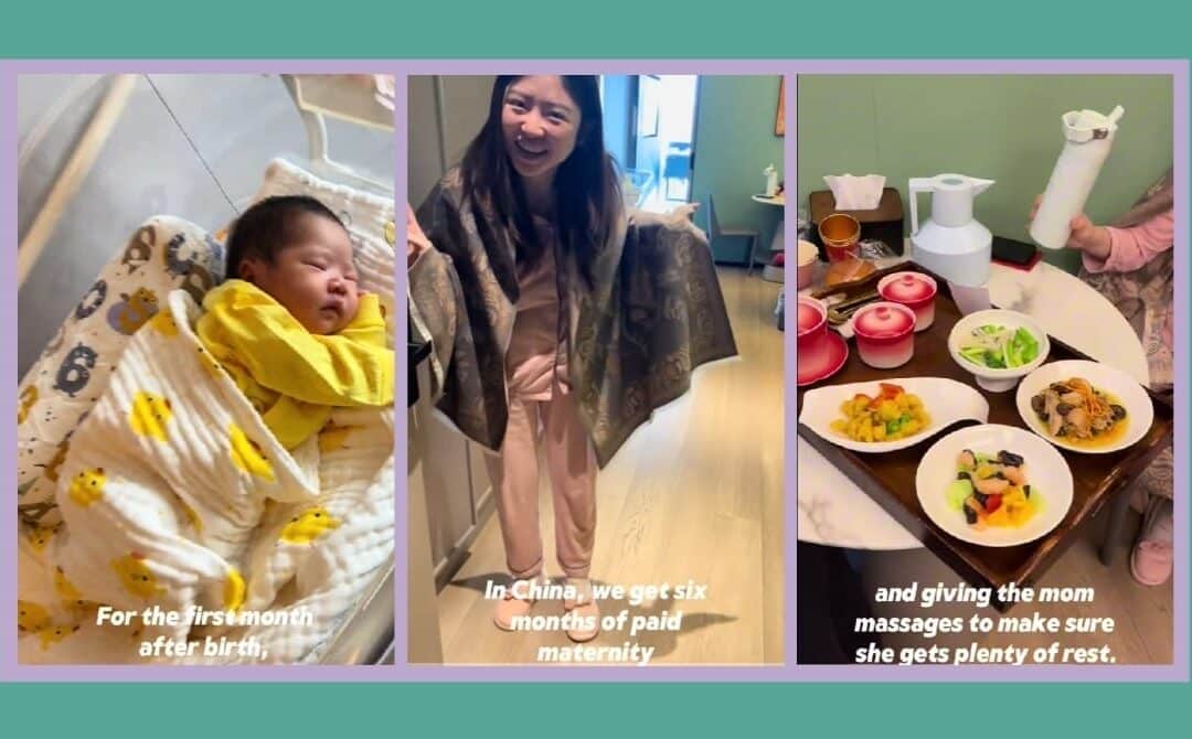 This mom’s postpartum experience in China will leave U.S. moms in awe