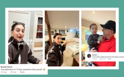 Triplet mom drops kids off at grandparents’ house—just wait until you see their setup