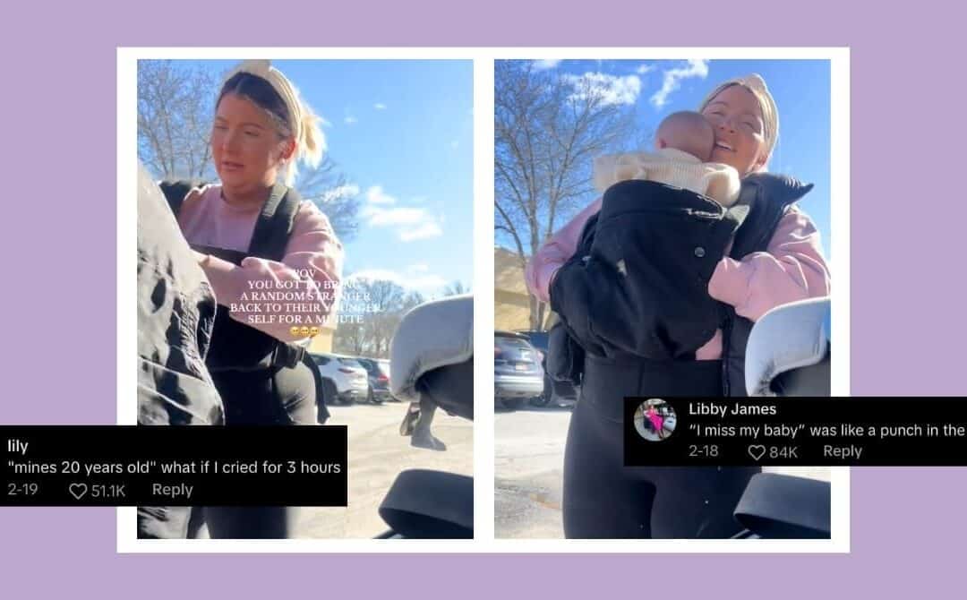 ‘I miss my baby’—the viral video that has every mom crying in the Target parking lot