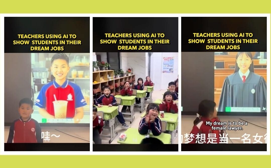 Kids see their dream jobs for the first time—what their teacher did to make it happen is magic