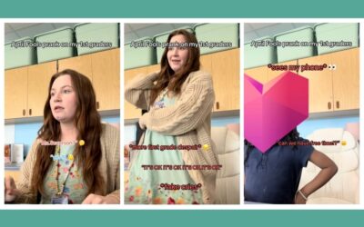 Teacher pranks her class for April Fools—but one student steals the show