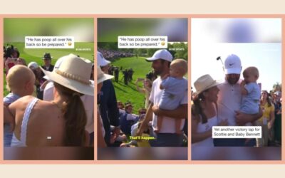 He just won a major golf tournament—then found out his baby had a blowout