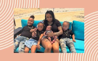 A birthday they’ll never forget: Mom gives birth to all 4 kids on the same day
