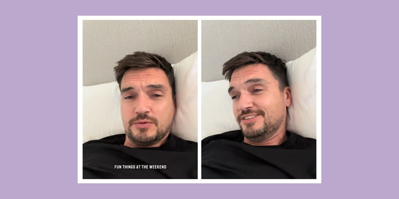 Dad talking about 90s parenting tips