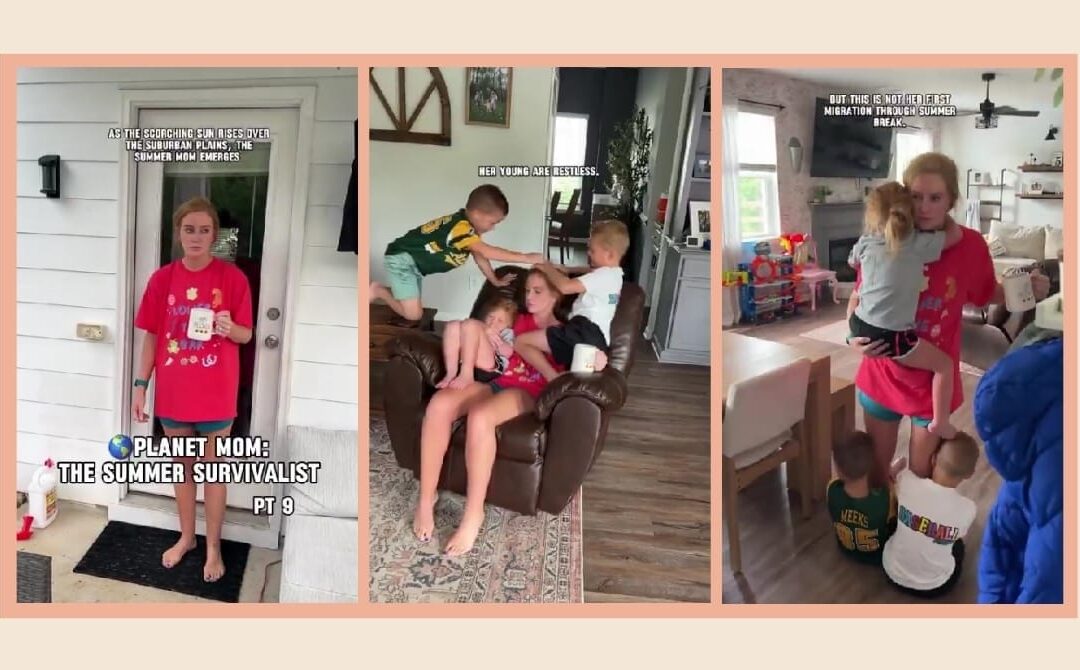 Chalk, a squirt gun, and 18 minutes of peace: A mom’s low-key win goes viral