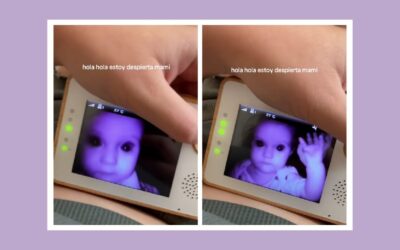 Mom checks the baby monitor—and sees something she’ll never forget