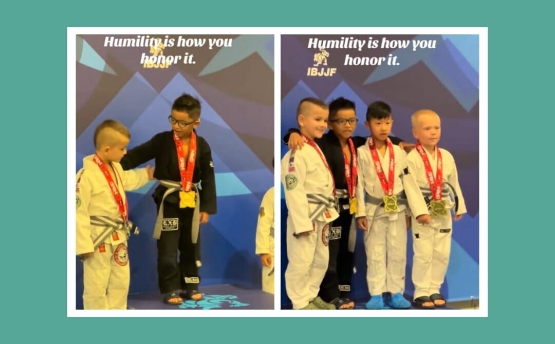 Boy finishes jiu-jitsu match—what he does next leaves even the referee in awe