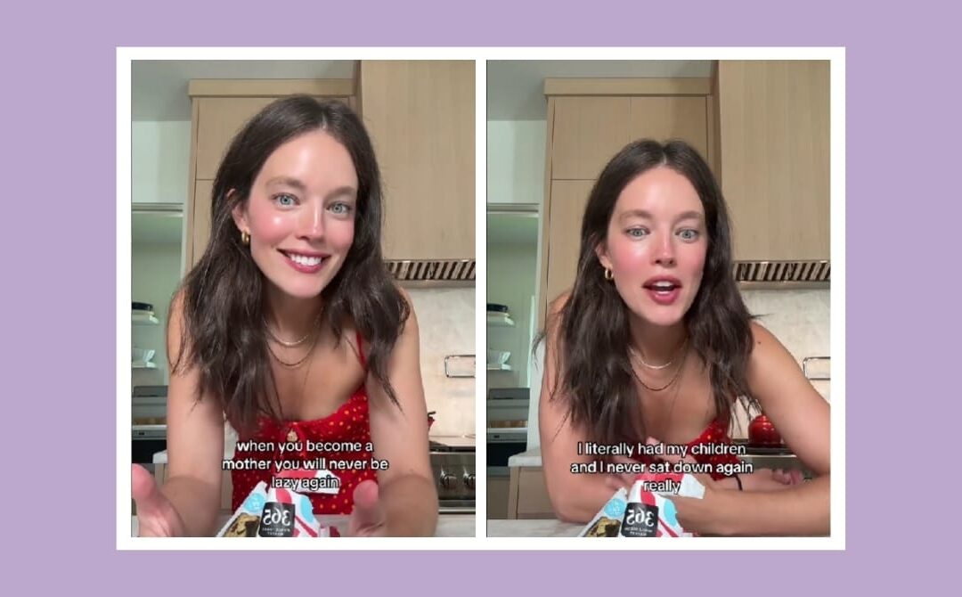 Do moms ever get to ‘bed rot’ again? This viral debate hits hard