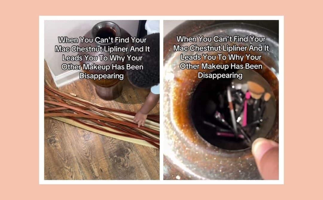 Mom finally discovers where her missing makeup went—and parents can’t stop laughing at the culprit