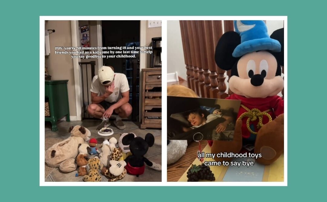 Mom finds the sweetest way to send her son to college with a Toy Story-inspired goodbye