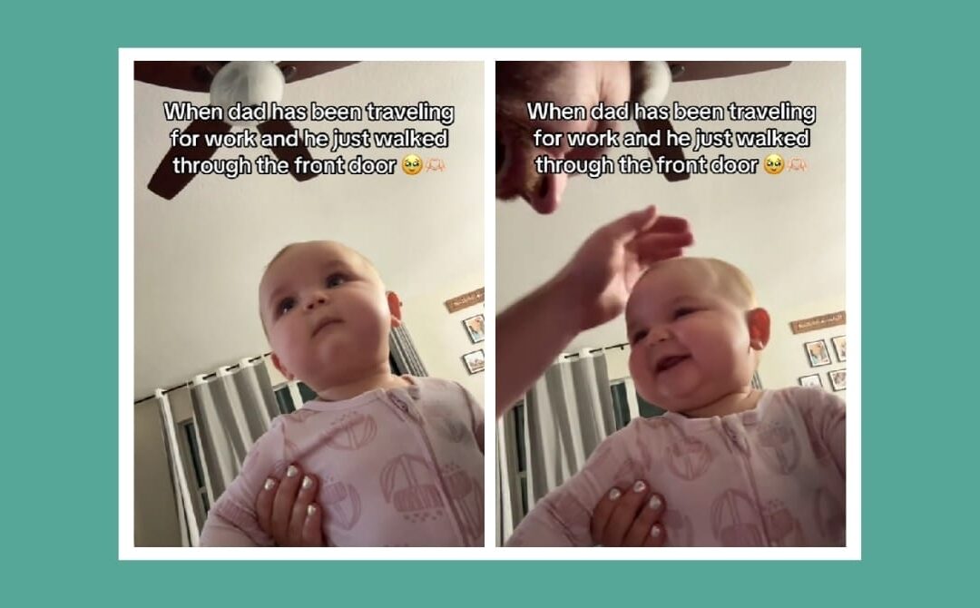 The joy in a baby’s smile: What a viral reunion teaches us about infant bonding