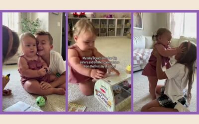 This baby’s reaction when her siblings walk in from school will leave you smiling for days