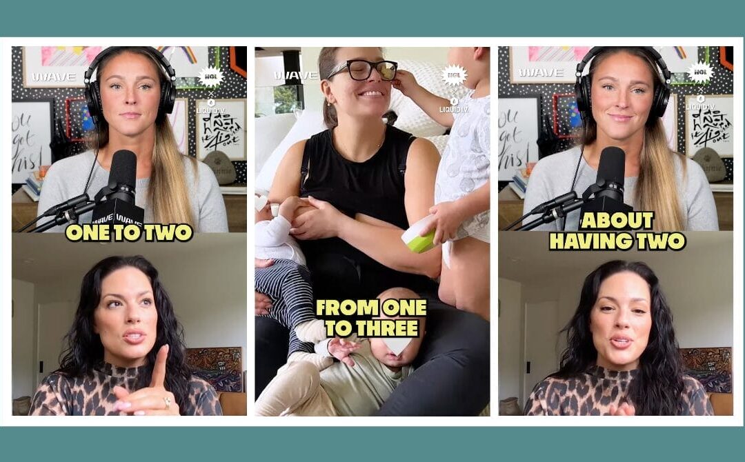 “Four feels like three!”: Ashley Graham and Kylie Kelce spark debate over the hardest child number