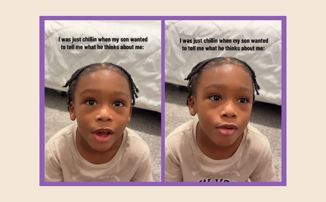 Mom hits record as her son shares a truth about parenting that’s stopping people mid-scroll
