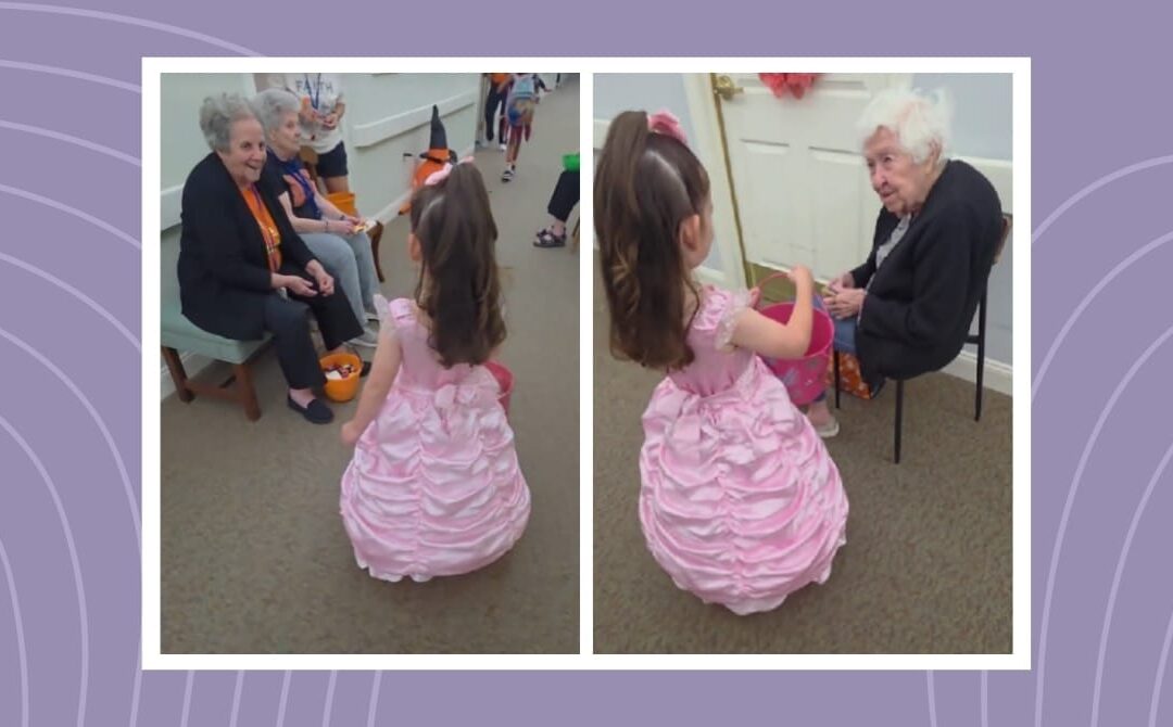 Kids bring Halloween magic to nursing homes—and remind everyone what connection really looks like
