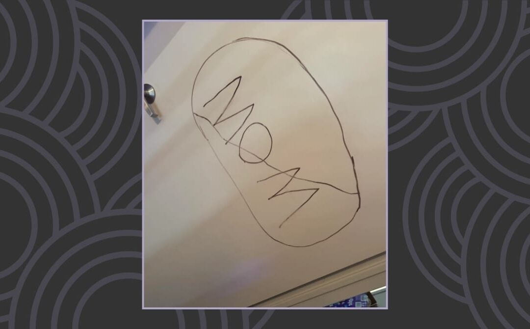 The unexpected “protest sign” a five-year-old created when his feelings spilled over