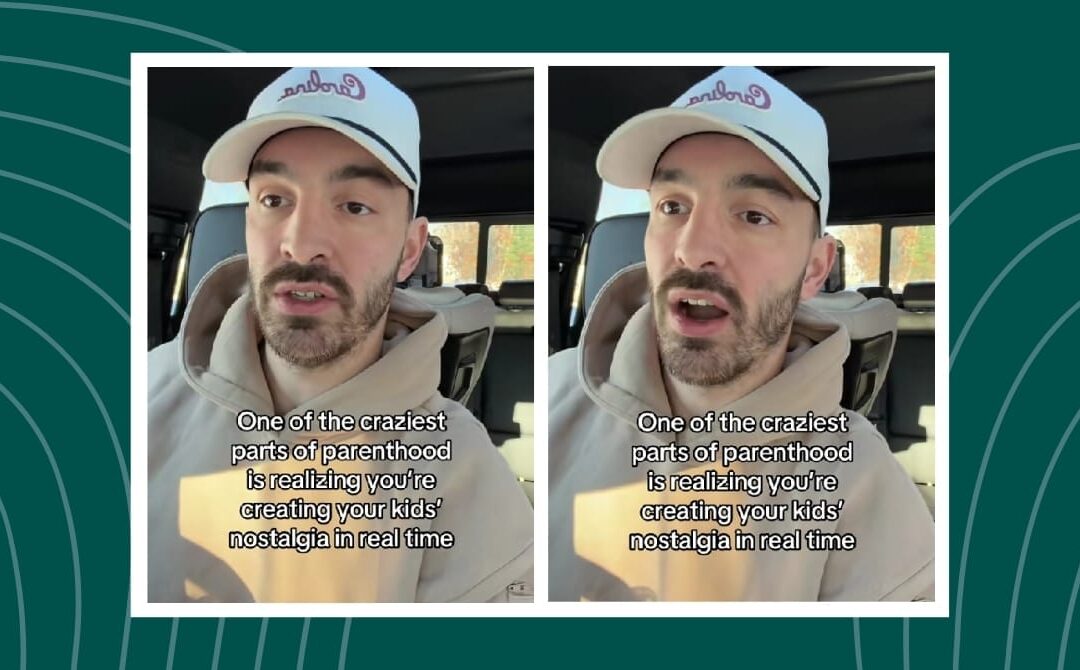 You don’t have to create perfect memories. Your kids remember how care feels.